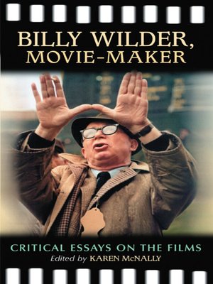 cover image of Billy Wilder, Movie-Maker